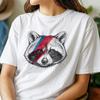 Raccoon Tee David Bowie Ziggy Stardust Lightning Funny Style | Animal Unisex T-Shirt