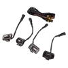 4PCS LED Front Grill Lights for Toyota Tacoma Raptor TRD Off Road Sport 2020 2025 External Grill Lamp, Yellow Light
