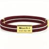 Personalized Customized Cat Collar with Metal Name Tag Pet ID Anti-lost Breakaway Elastic Small Dog Kitten Striped Cute Necklace