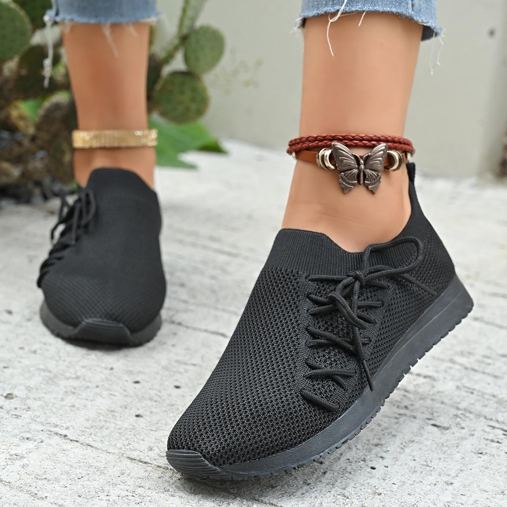Damen Freizeitschuhe Mode Atmungsaktiv Walking Mesh Flache Schuhe Frau Weiße Sneaker Damen 2026 Tenis Feminino Damenschuhe