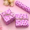 Pink Heart Valentine's Day Wrapping Paper - Pink Heart Design for Valentine's Day, Mother's Day Anniversary, Birthday, Wedding