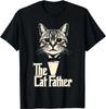 Lustiges The Cat Father Katzenvater T-Shirt