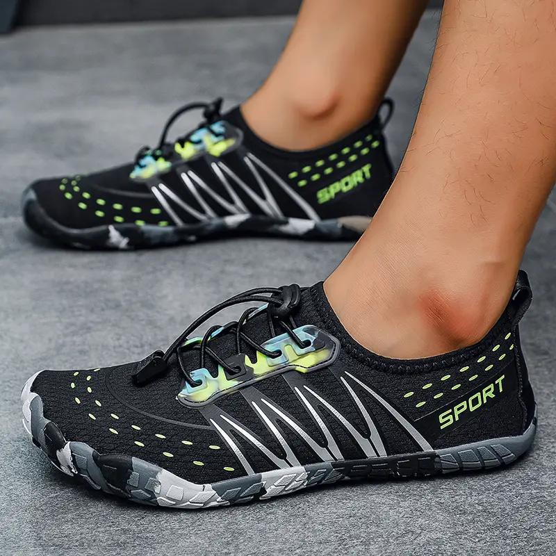 Summer Wading Hiking Shoes for Men Outdoor Men Sneakers Breathable Quick Drying Sports Trekking Beach Barefoot Mens Shoes