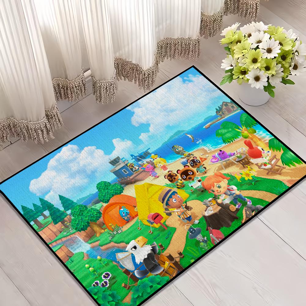 

Door Cute Mat For Bedroom A-Animal Decoration Kitchen Bath Carpet House Crossing Super Absorbent Rug Game Foot Non-slip SJR40x60CM