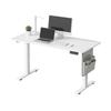 SONGMICS Electric Height Adjustable Desk, 180 x 80 x (72-120) cm, Sit-Stand Table, 4 Heights Memory Function for Office, Home Office