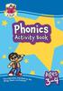 The Phonics Activity Book for Ages 3-4 (Preschool) Book