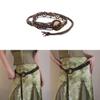 Cintura da vita boho da donna con fibbia automatica per accessori da abito estivo