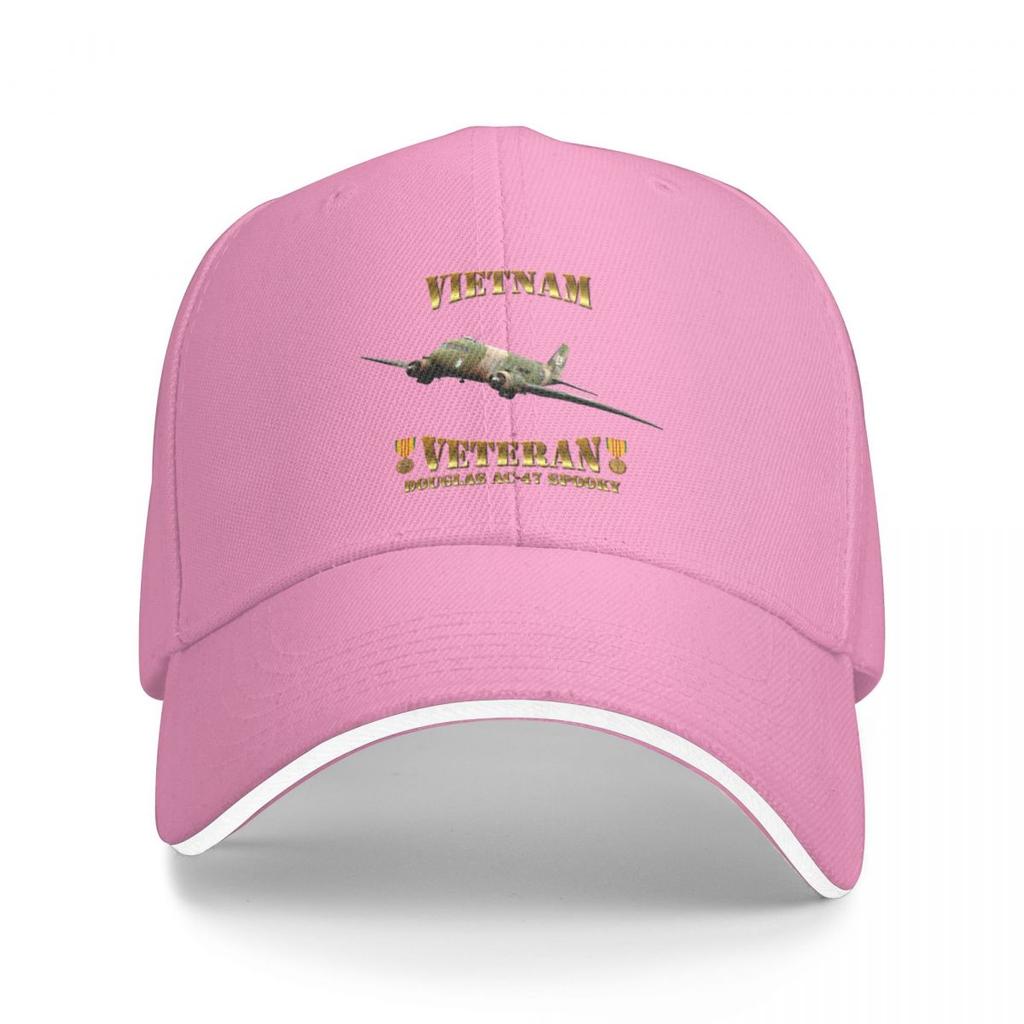 AC-47 Gunship 'Spooky' Vietnam Veteran Cap Baseball Cap Rugby Funny Hat Elegant Women's Hats Unisex's
