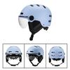 Unisex Cycling Helmet With Integrated Visor Bike Electric Scooter Riding EPS ABS Safety Half