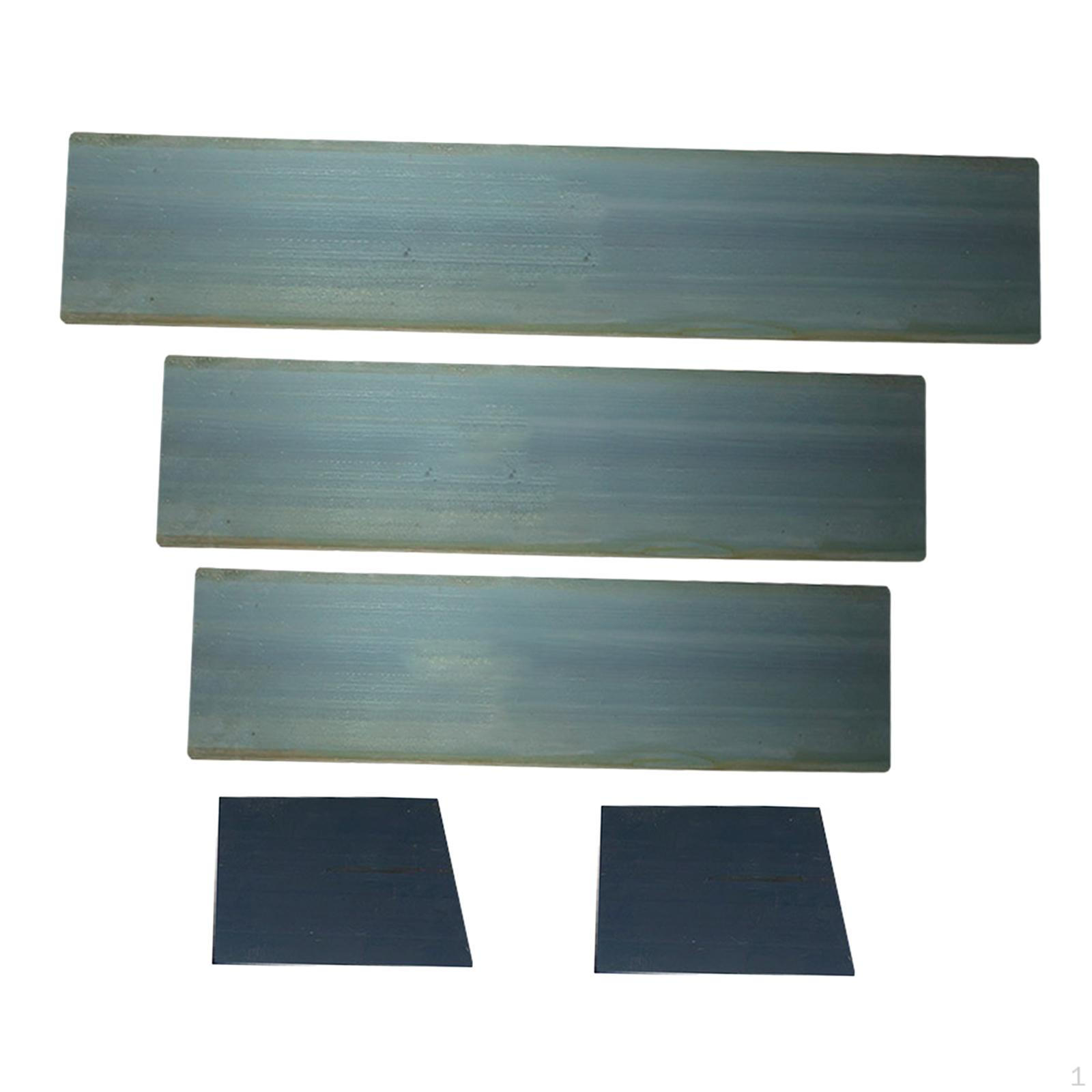 

5x Шпатель для автомобильной шпатлевки Стальные пластины Ремонт вмятин Универсальный Многоразовый Шпатлевка Смола Автомобиль