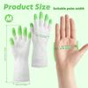Kitchen Gloves Reusable Household Cleaning Gloves Water Resistant Skin Friendly Kitchen Dishwashing Gloves for Bathroom Cleaning