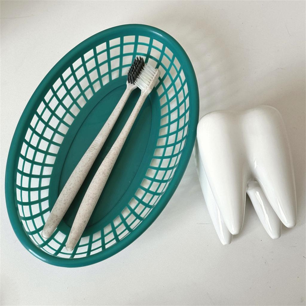 Keramik Zahnform Stifthalter Lustiger Schreibtischorganizer für Kind Erwachsener Niedlicher Bleistifthalter Schreibwarenhalter Einzigartiger Behälter