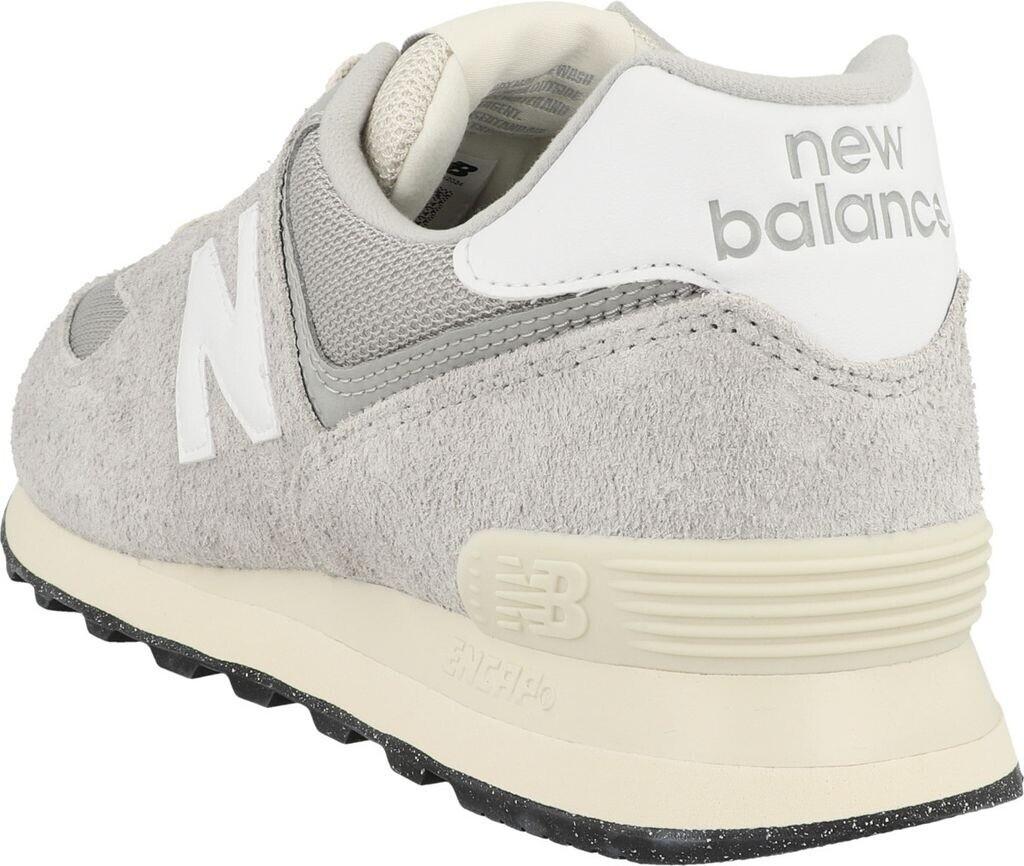 Кроссовки New Balance 574 Unisex бетонные с белым и ангорой