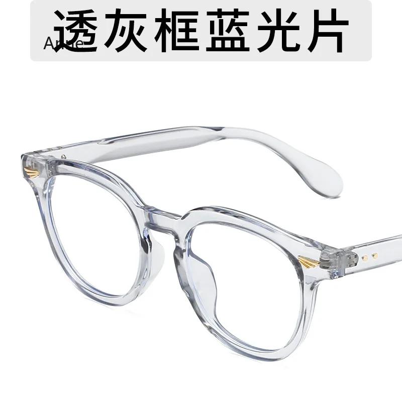 Vintage Acetate Round Optical Glasses Frames Men Women Fashion Anti Blue Computer Eyeglasses Blue Light Glasses Gafas
