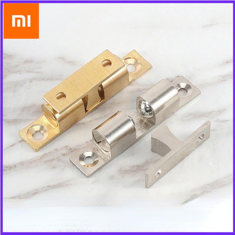 Xiaomi 1 Set Door Lock Door Touch Latch Cabinets Interlock Switch Chassis Cabinet Spring Ball Locker Adjustable Brass Door Buckle