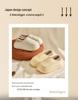 Waterproof EVA Thickened Slippers for Women, Winter 2025 – Cozy Indoor/Outdoor Cotton Shoes with Enclosed Heel & Thick Sole