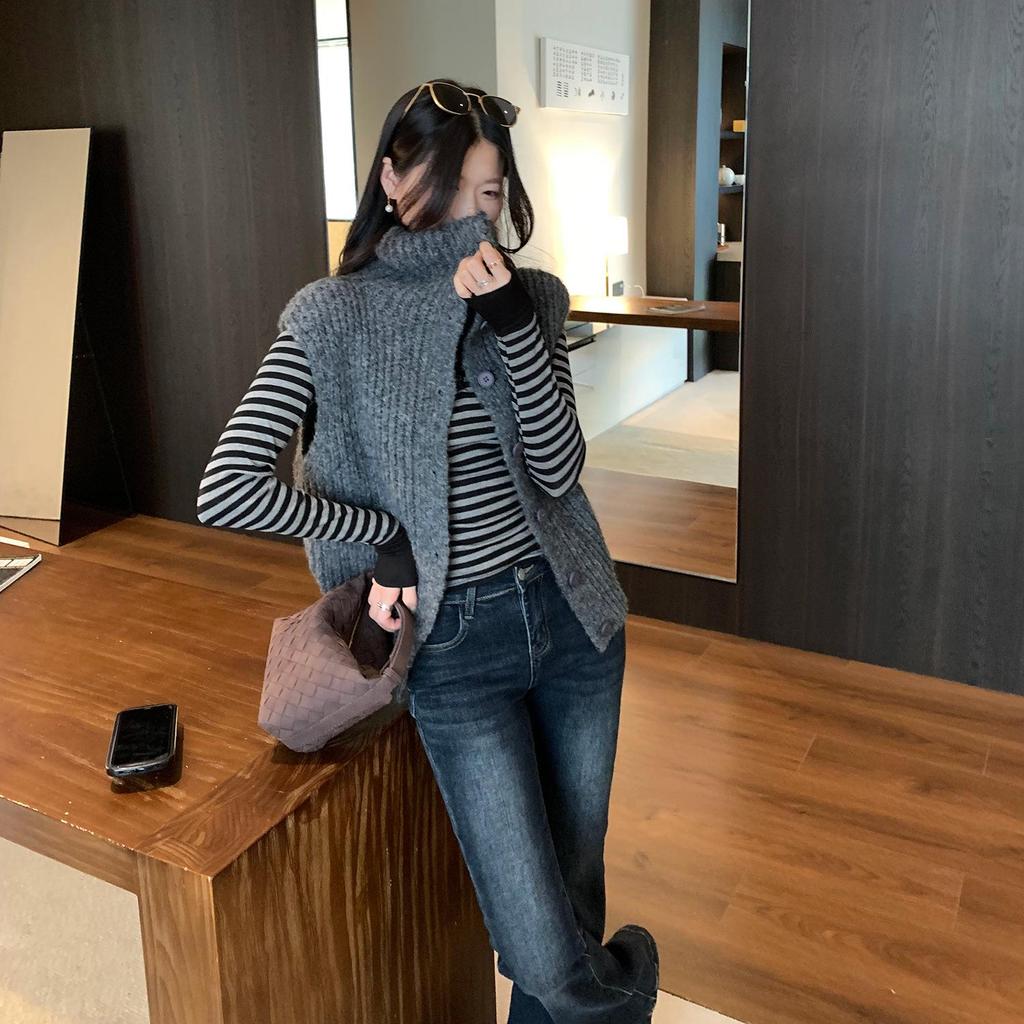 Women's Spicy Girl Slim Fit Striped Long Sleeve Top - New 2026 Style