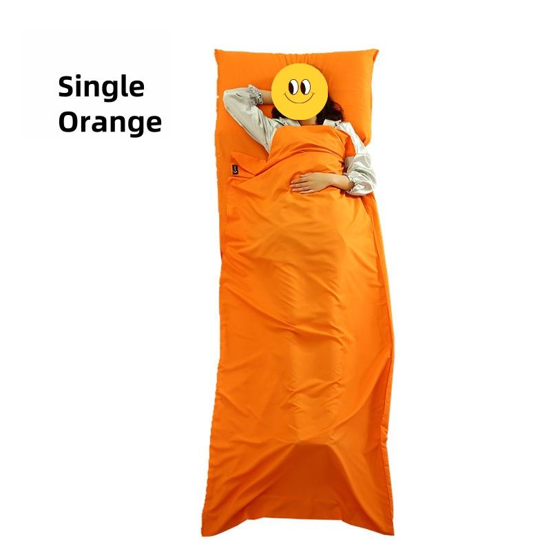Outdoor travel sleeping bag portable ultra-thin hotel hotel soiled cotton sleeping bag liner sheet summer camping sleeping bag