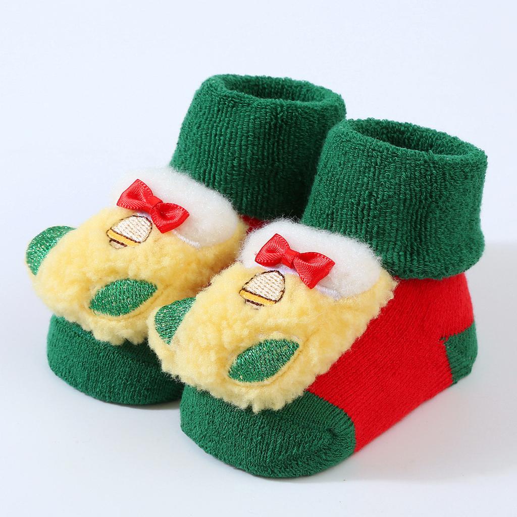 Christmas Socks Thick Warm Baby Socks Winter Cotton Socks