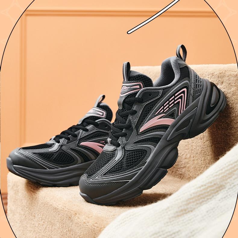 Anta Millennium Glacier Comfortable And Breathable Cushioning Abrasion Resistant Cushioning, Wear Resistant Low Top Women's 122438893-1