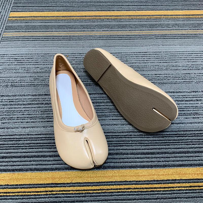 Fashion Fashion Shallow Ladies Flats With Shoes Soft Female New In Summer Spring Footwear Strange Toe Women Flats Slip On Shoes lady