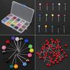 900pcs Round Head Dressmaking Pins Plastic Round Head Pins Pins Sewing Pins  Cork Board