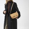 Stylish Winter Women's Saddle Bag Fashionable Crossbody Purse In Black Beige Pink Khaki