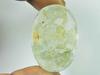 77Cts. Lodolite Garden Quartz Oval Crystal Cabochon Loose Gemstone 26X38X7MM SK-3371