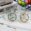 Fashion All-Match Resin Plastic Fully Transparent Belt Circle Buckle Heart Buckle Women's Belt Jeans Students'