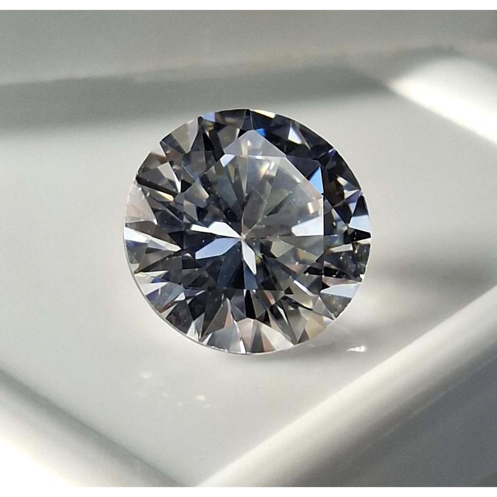 Stunning Natural White Zircon 4-6 Ct Round Cut Certified Loose Gemstone