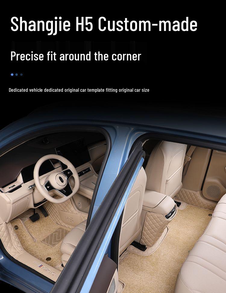 Shangjie H5 Car Floor Mats - Custom Fit for 26 Models, Premium Decorative Auto Accessories