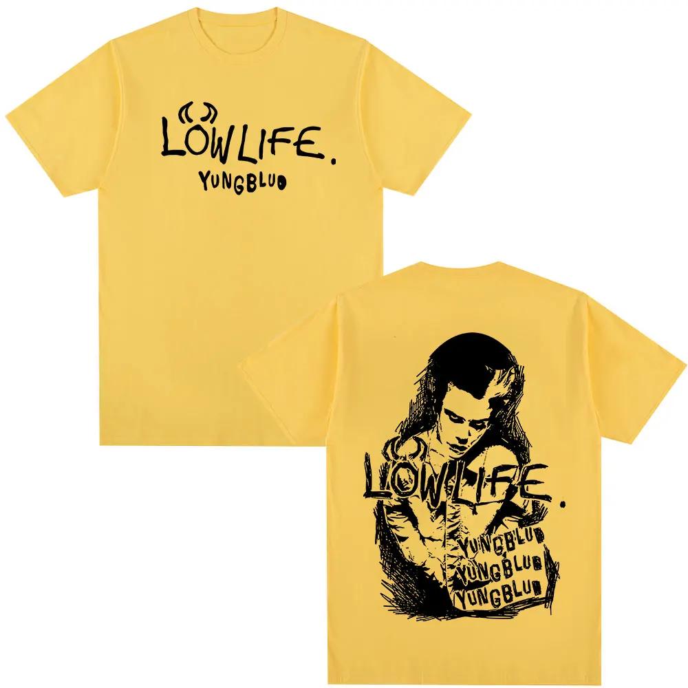 Yungblud Lowlife Album T-Shirts s Damenbekleidung Mode Kurzarm T Hochwertiges Lässiges Oversized T-Shirt
