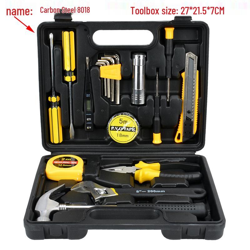Multifunctional Household Tool Set: Pliers, Hammer, Wrench & Screwdriver