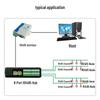 BOYANG 4-Port RS485 Industrial Hub with Optical Isolation