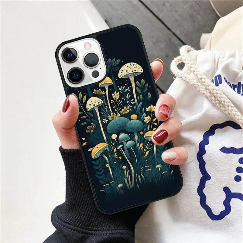 

Чехол для телефона «Грибной лес» для iPhone 17 Air 15 16 11 13 14 Pro Max 12 Plus Max Fundas iPhone 11pro max