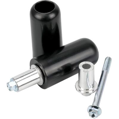 LEXOR Motorcycle Engine Guard Universal Slider Protector Fall Crash Guard Left and Right Set of 2 Black