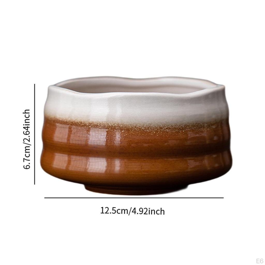 Keramik Matcha Schale Handgefertigte Utensilien Teezeremonie 500ml Porzellan Mischen