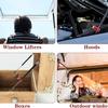 Car Hood Support Rod Engine Lifting Support Rod Clamp Hood Support Rod Fixing Clip Fixer Anti-slip Anti-clip Water Stop Tool