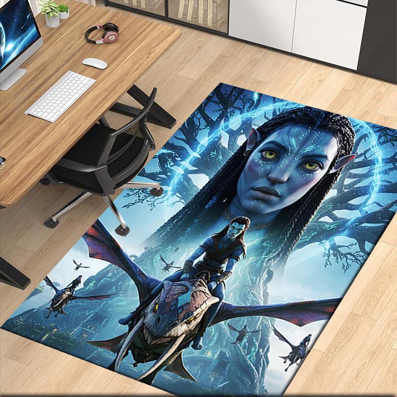 Avatar Printed Carpetrugfor Office Chair Living Room Bedroom Kitchen Room Decor Gifts