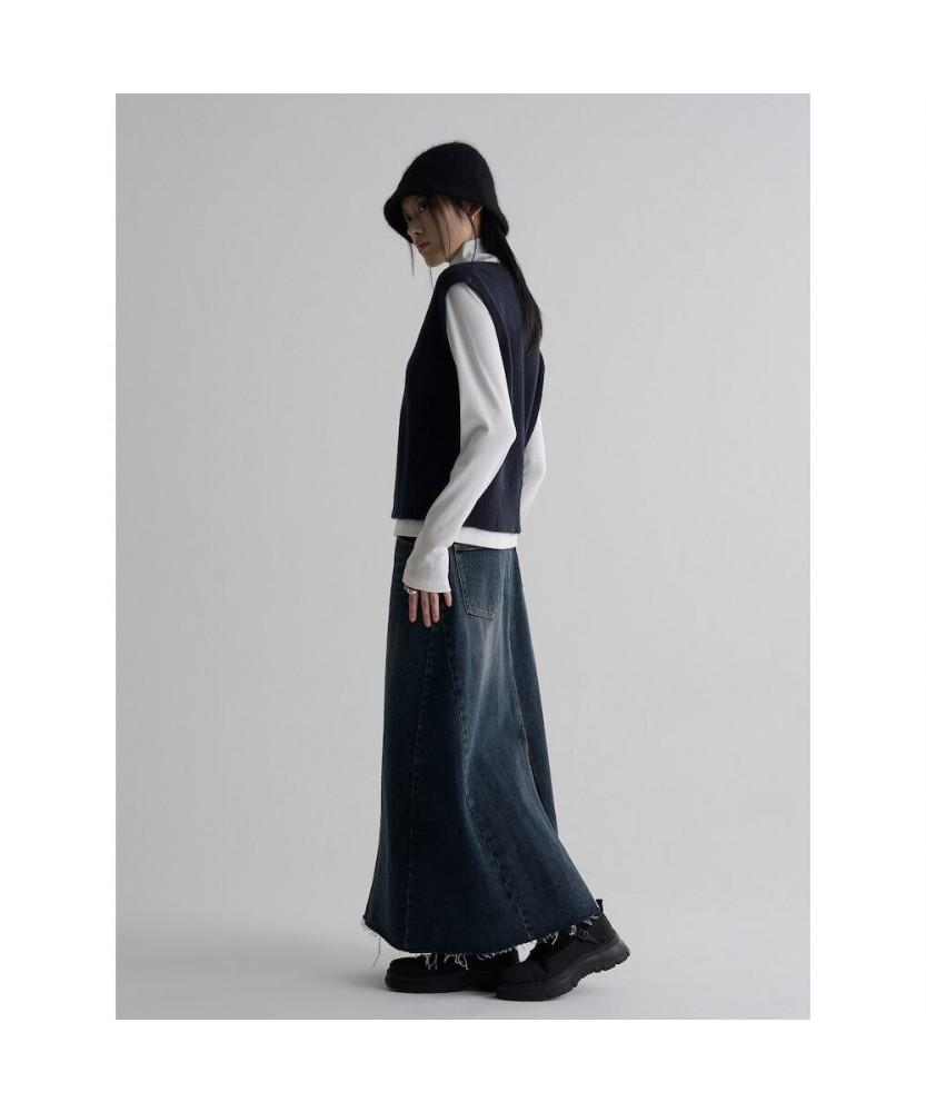 8seconds Soft Touch V-Neck Vest Navy