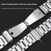 Watch Band for Xiaomi Smart Band 10/9/8 Titanium Alloy 3-Bead Wrist Strap