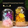 Handmade Preserved Flower Glass Dome Ornament: Double Ninth Festival DIY Kit for Creative Gifts & Team Activities