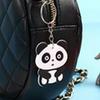 Cartoon Elephant PVC Keychain Pendant - Soft Rubber Animal Design