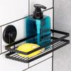 Bathroom Suction Cup Wall Shelf for Shower for Cosmetics and Accessories