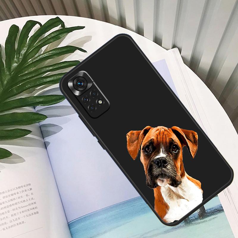 Boxer Dog For Xiaomi Redmi 10C 9C 12C 10A 9T Case For Redmi Note 12 8 9 10 11 Pro 9S 10S 11S Cover