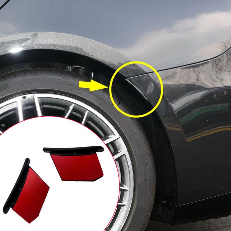 For Mercedes-Benz C Class W206 C260 C350 C43 Rear Bumper Fender Flare Extension Wheel Eyebrow
