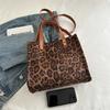Premium Leopard Print Women's Bag Big Bag 2025 New Bag Fashionable Foreign Style Single Shoulder Large Capacity Commuter Tote Bag
