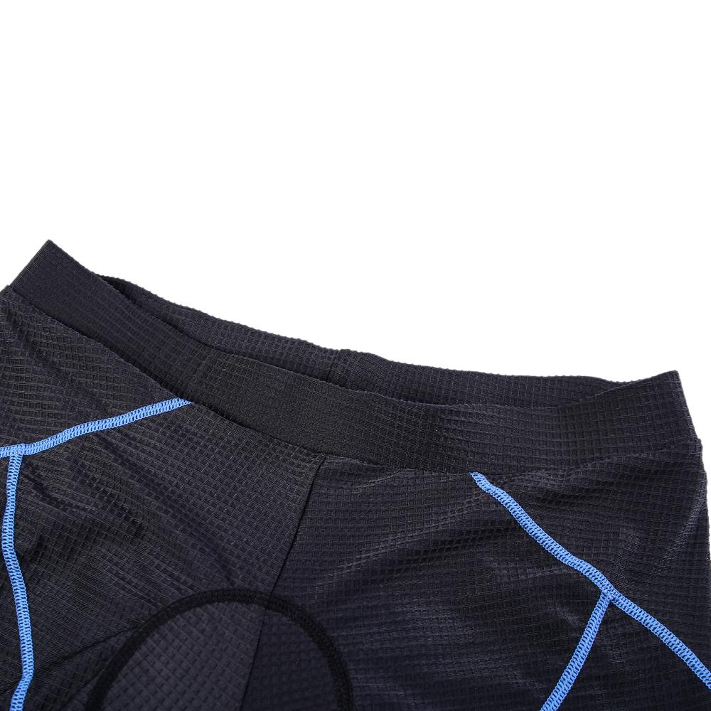 Lixada Men Bike Padded Shorts with AntiSlip Leg Grips Cycle 3D Padded Underwear Bicycle Padding