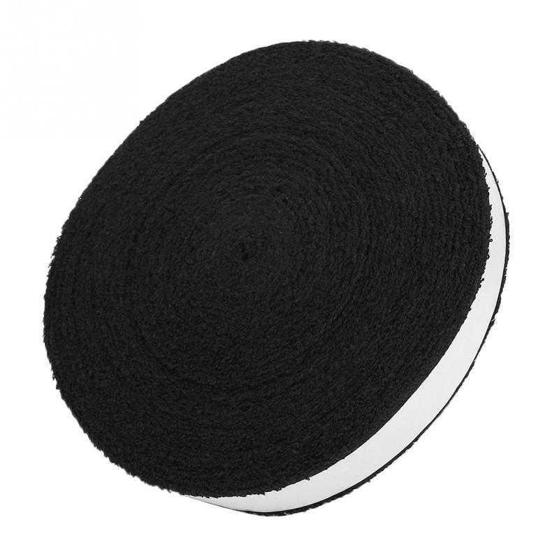 Schwarz B6G7 Federball Tennisschlaeger Griff ueber Grip Wrap Schweissband Schwarz B6G7 Federball Tennisschlaeger Griff ueber Grip Wrap Schweissband