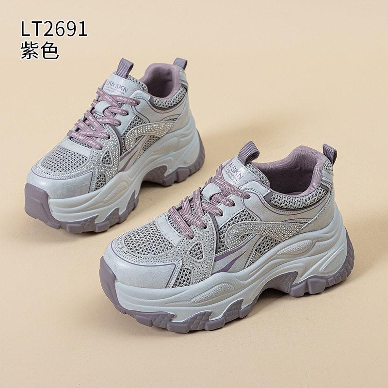 Dad Shoes Women's 2026 Autumn New Lightweight Breathable Mesh Fashion Versatile Sports Casual Shoes